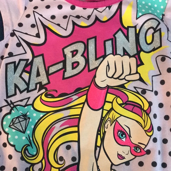 Barbie T-shirt with open twisted back NWOT - Picture 5 of 7